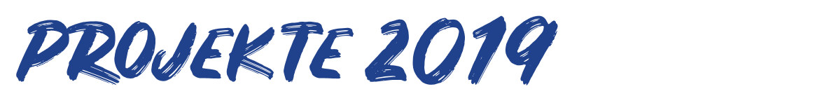PROJEKTE 2019